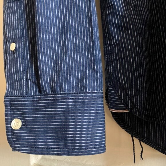 Samurai Jeans Japan Button Down Shirt HJBD-L02 - Picture 8 of 9